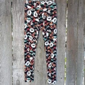 LuLaRoe floral print leggings